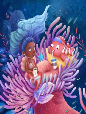cover image of Mandy the mermaid finds a magic anemone